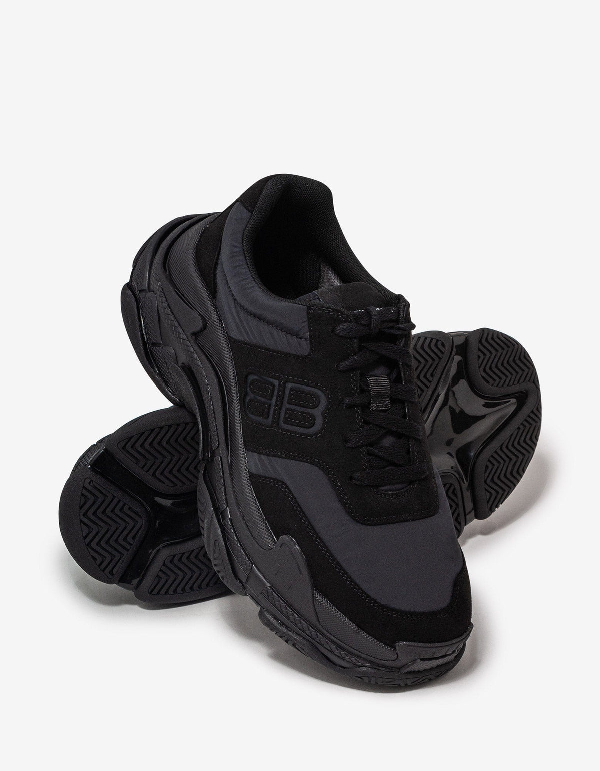 Balenciaga Triple S BB Black Trainers