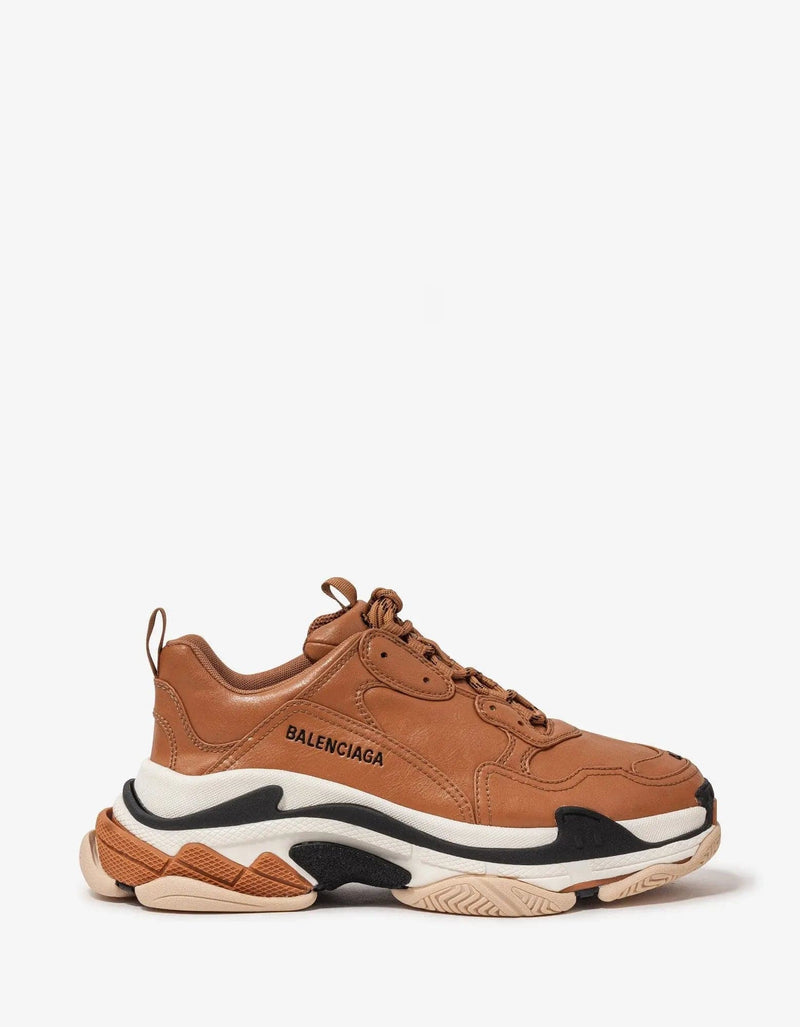 Balenciaga Triple S Beige Trainers