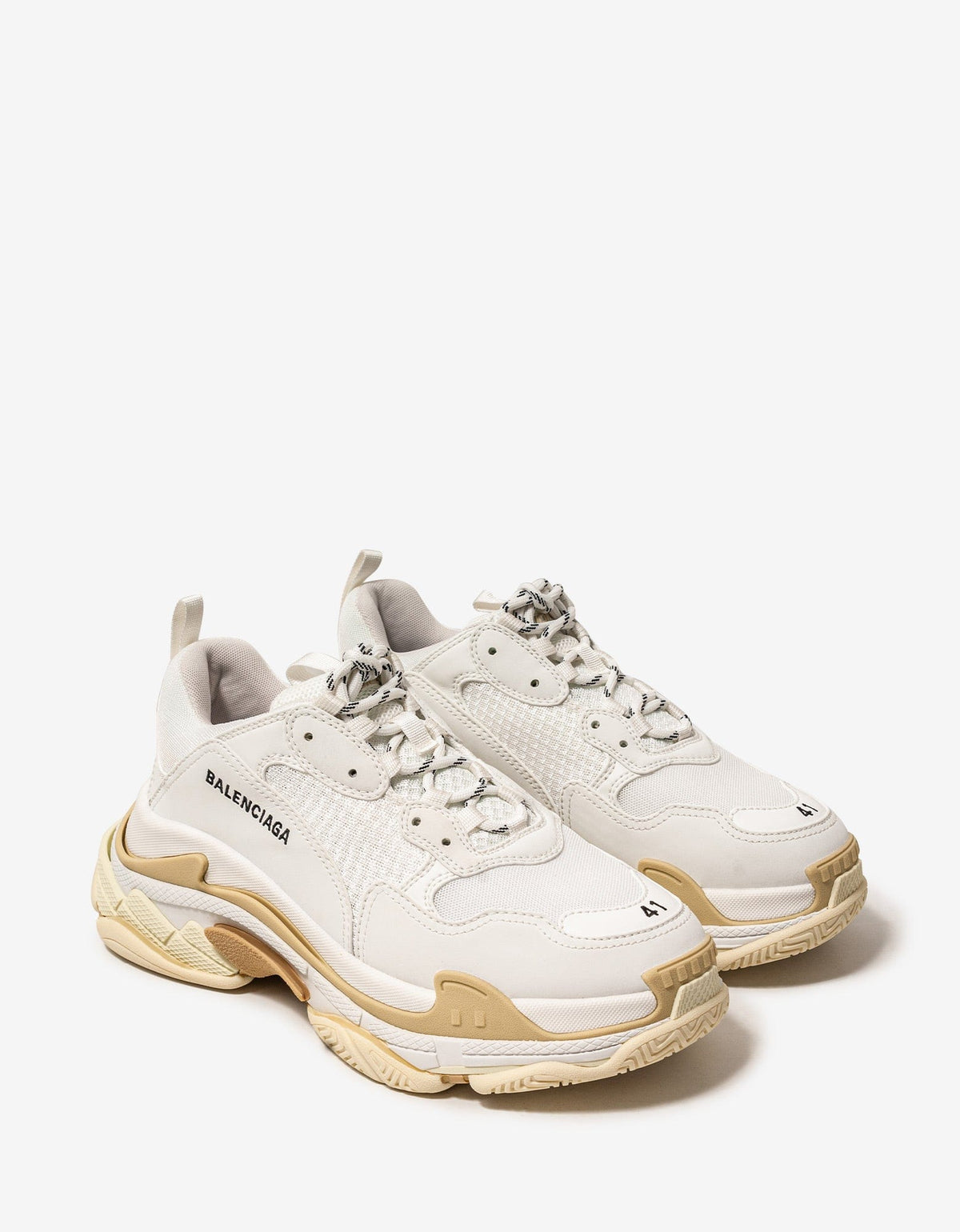 Balenciaga Triple S White Trainers