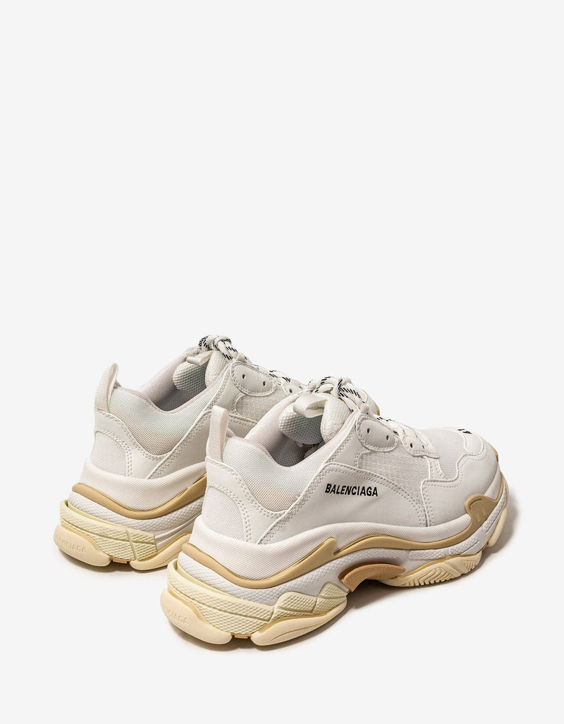 Balenciaga Triple S White Trainers