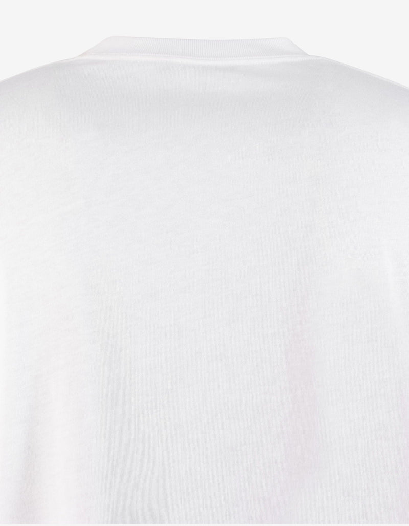 Balenciaga White Uniform Large Fit T-Shirt