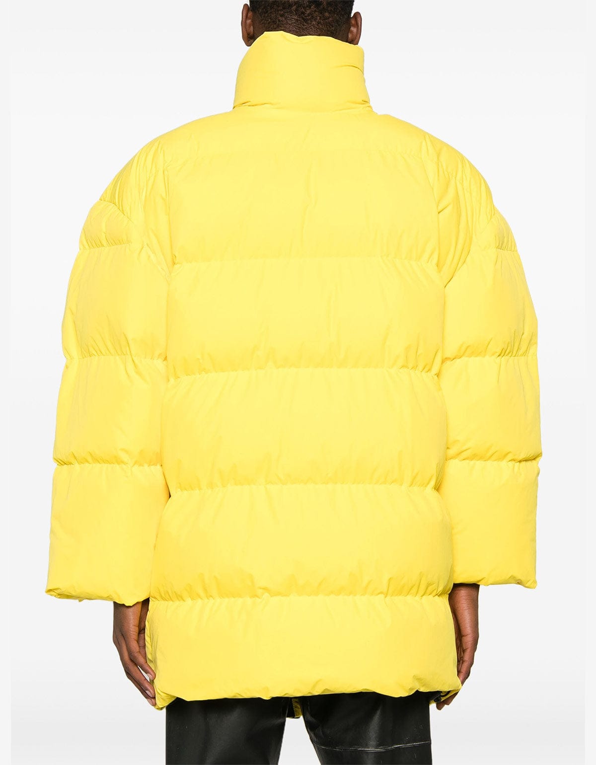 Balenciaga Yellow Loop Sports Icon Padded Coat