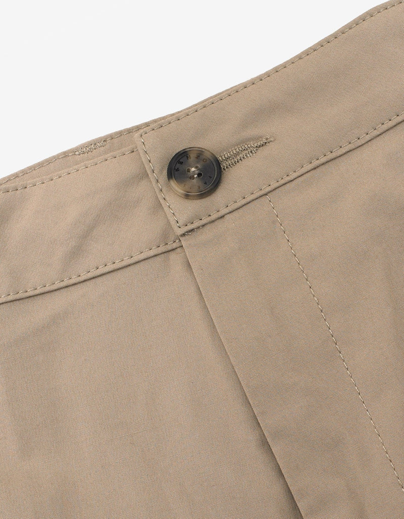 Beige Tailored Shorts