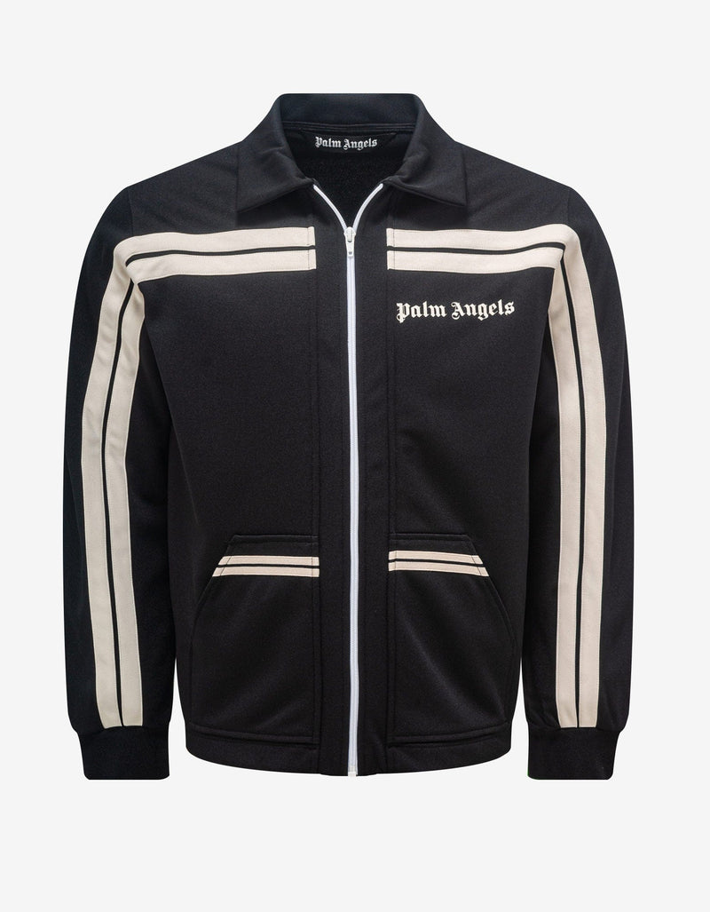 Black Stripe Detail Track Jacket