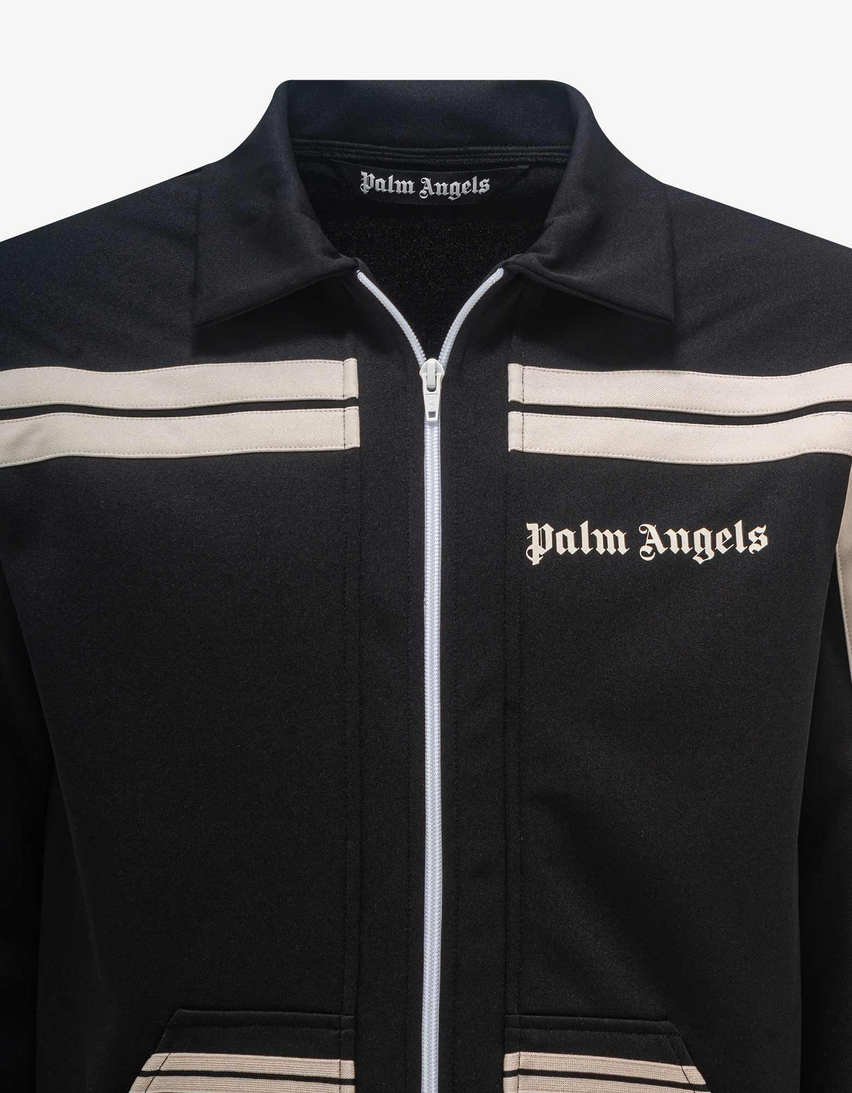 Black Stripe Detail Track Jacket