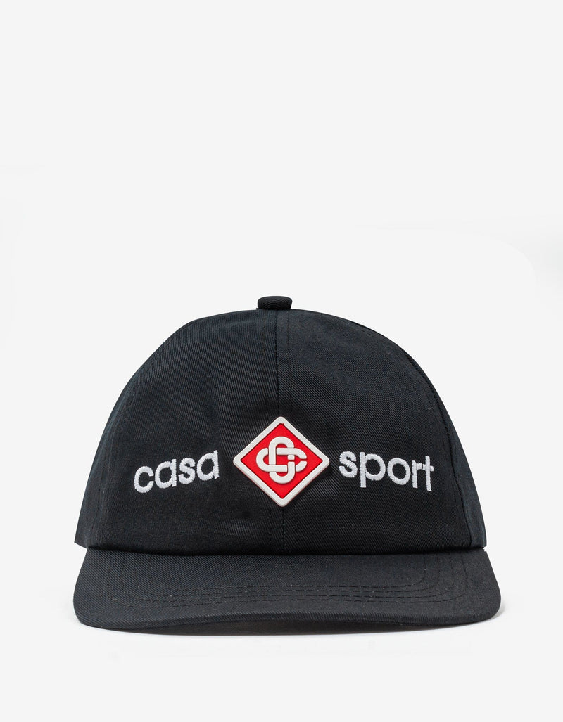 Casablanca Black Casa Sport Logo Cap