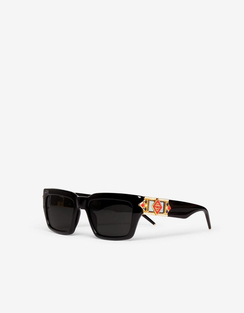 Casablanca Black The Square Metope Sunglasses