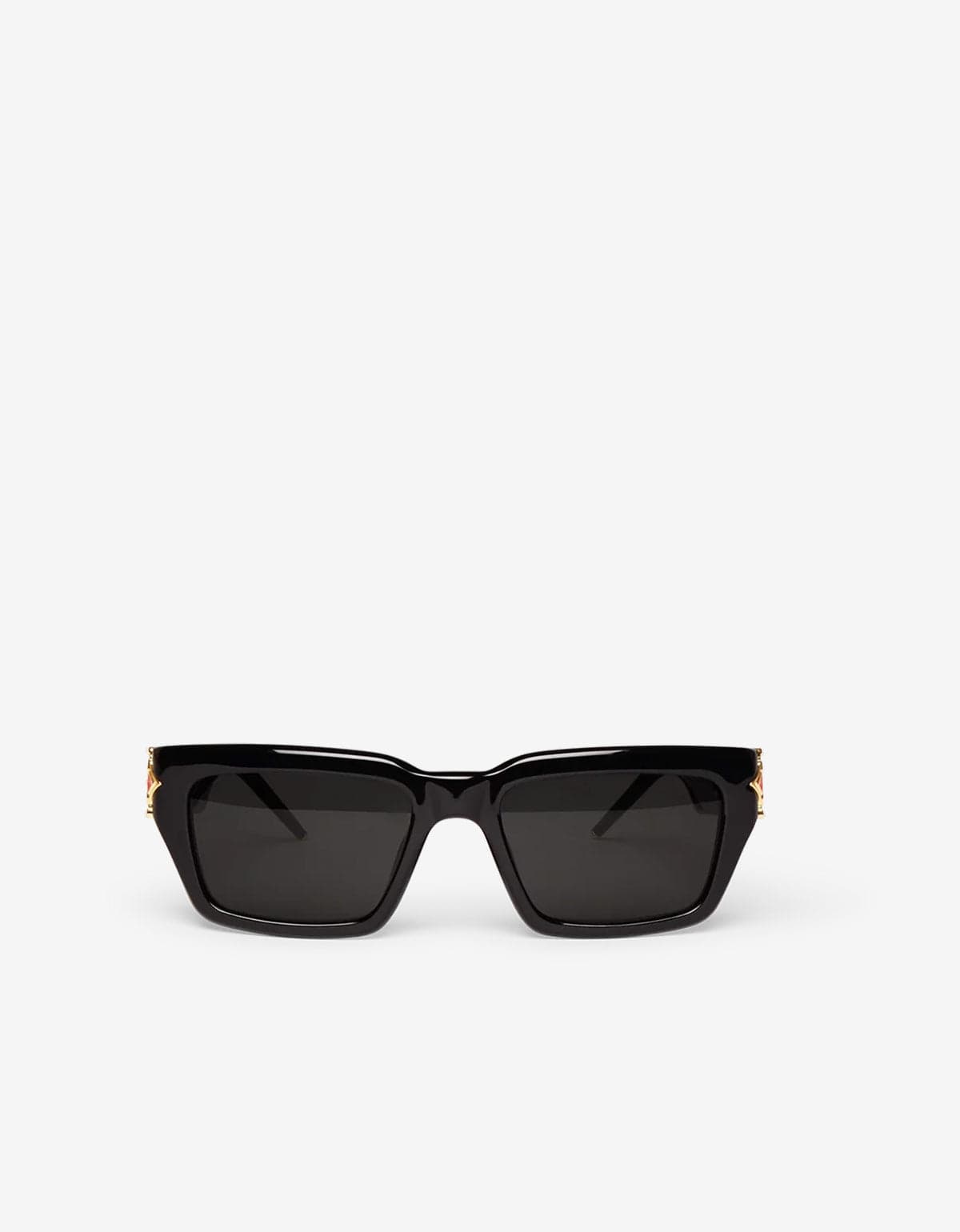 Casablanca Black The Square Metope Sunglasses