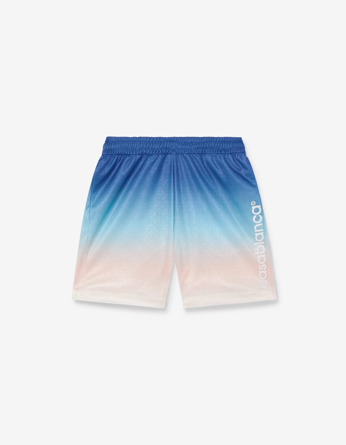 Casablanca Blue Gradient Football Shorts