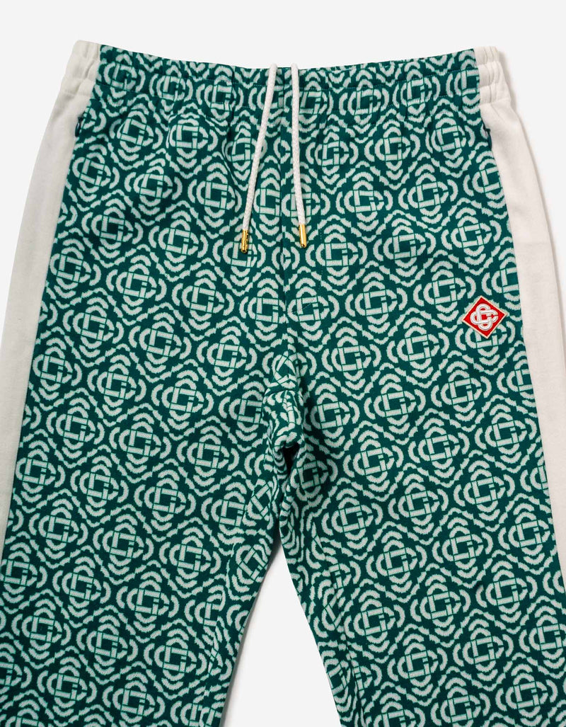 Casablanca Casablanca Green Monogram Track Pants