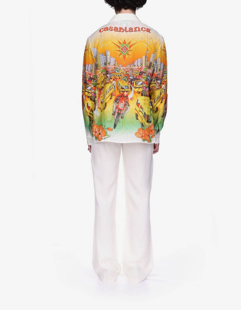 Casablanca Casablanca Traffic Silk Shirt