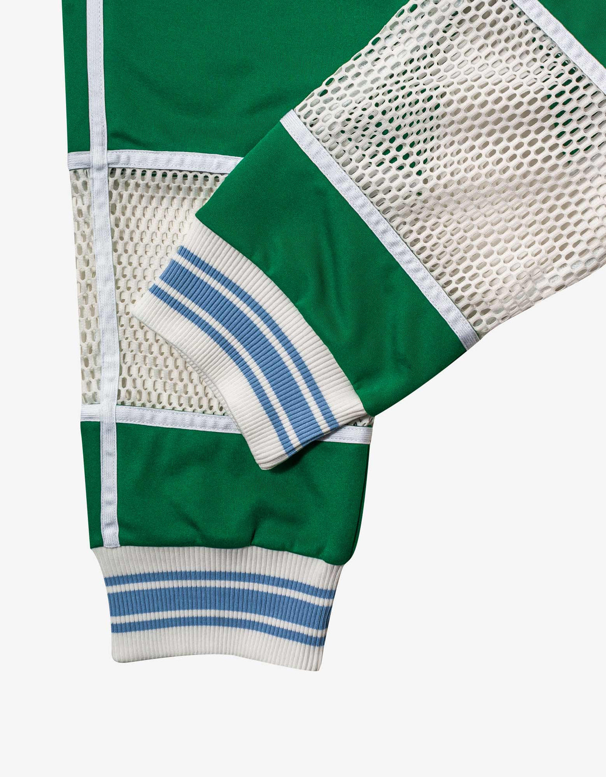 Casablanca Green Interlock Mesh Track Pants