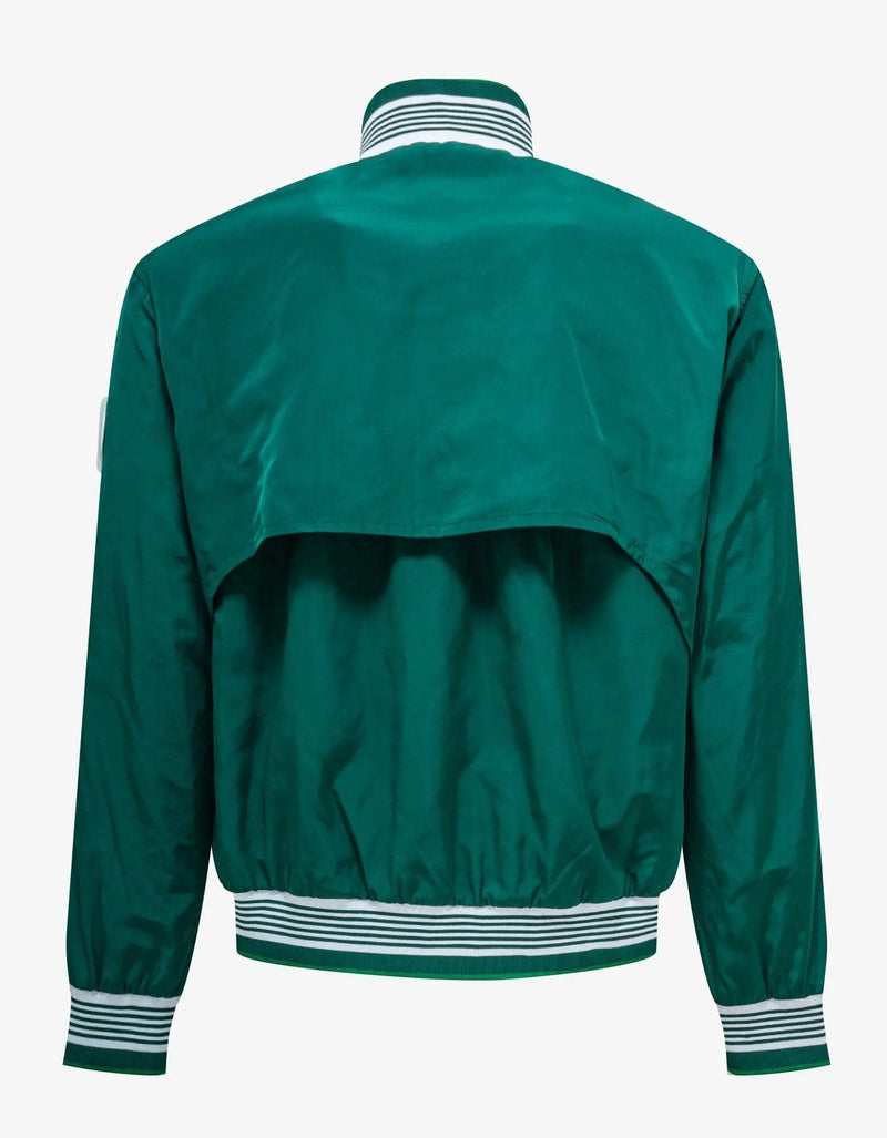 Casablanca Green Taffeta Track Jacket