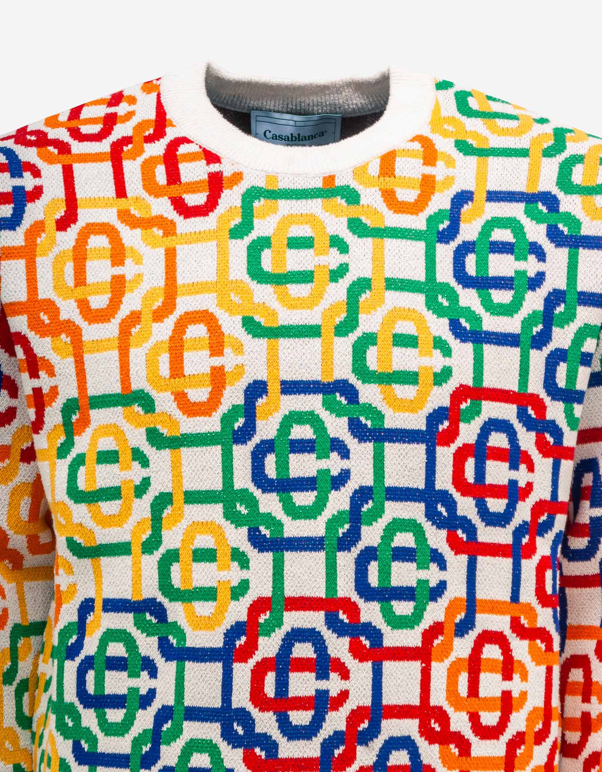 Casablanca Multicolour Monogram Sweater