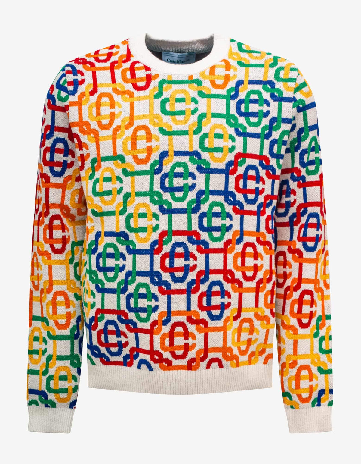 Casablanca Multicolour Monogram Sweater