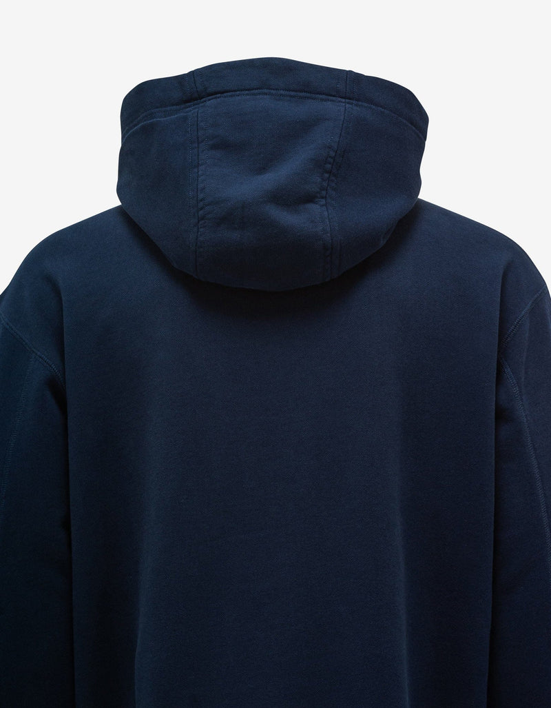 Casablanca Navy Blue 'Aiiiiir' Embroidery Hoodie