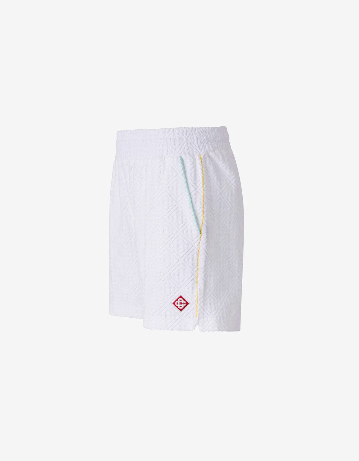 Casablanca White Monogram Towelling Shorts