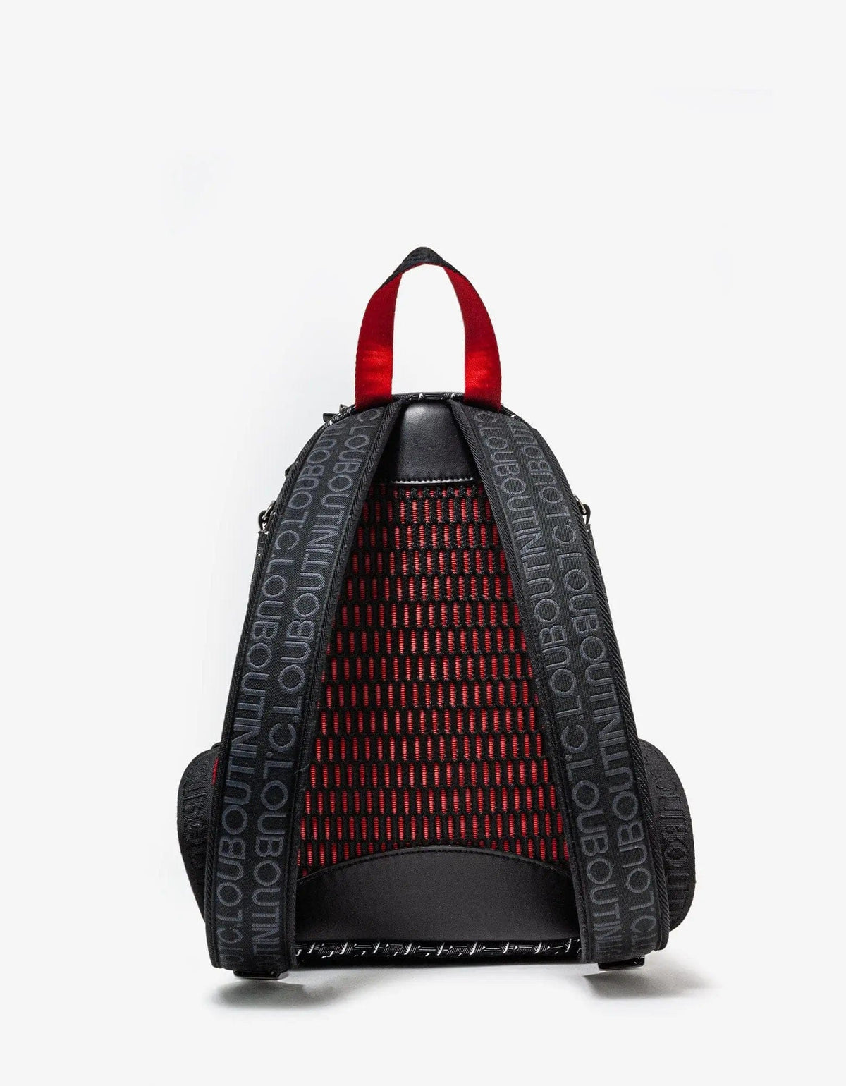 Christian Louboutin - Backparis Small Black Techno CL Backpack -