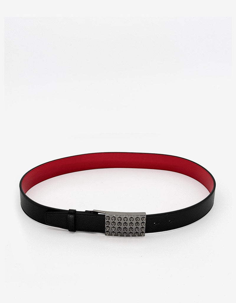 Christian Louboutin Black Funky Belt 35mm