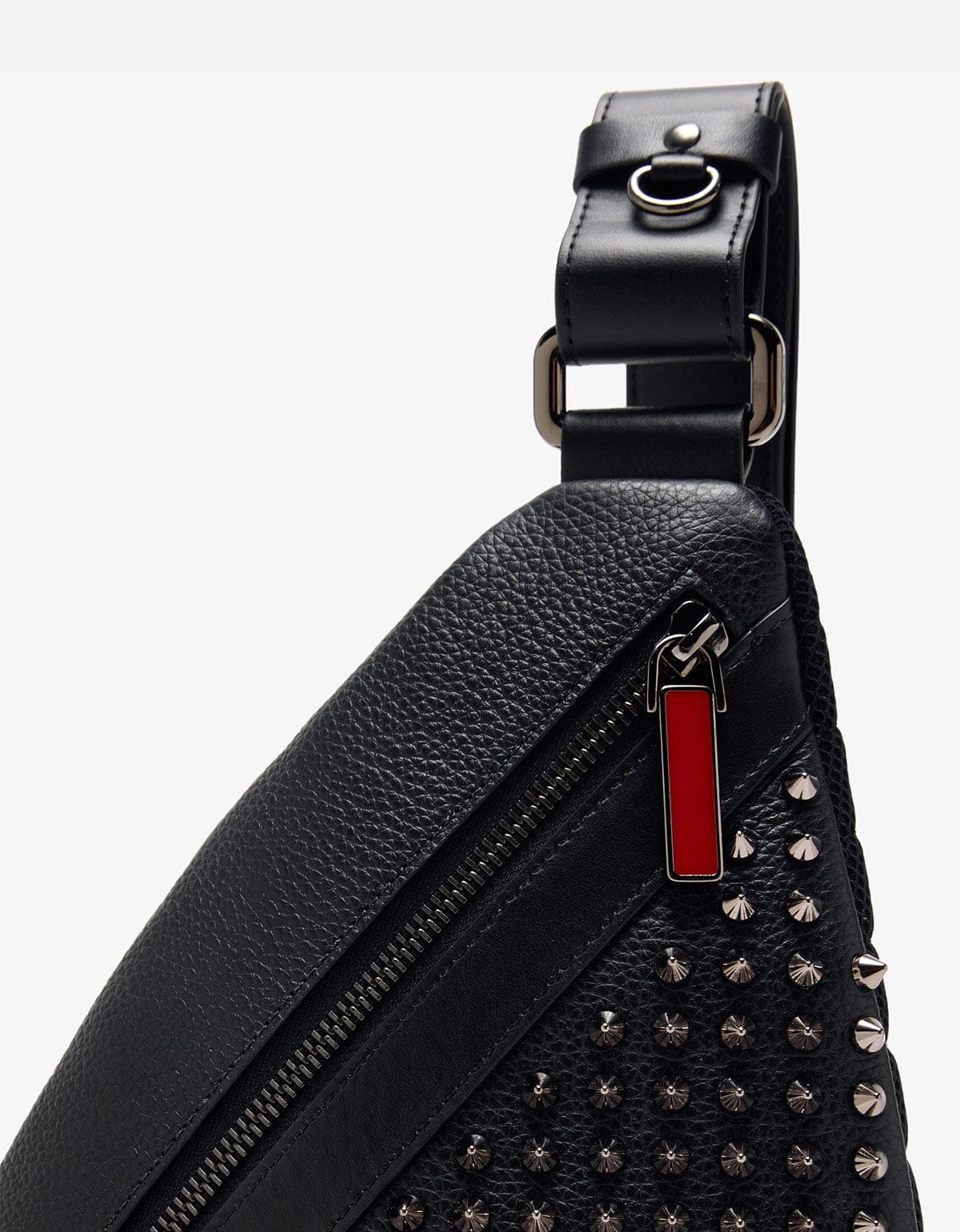 Christian Louboutin Black Funky Sling Backpack