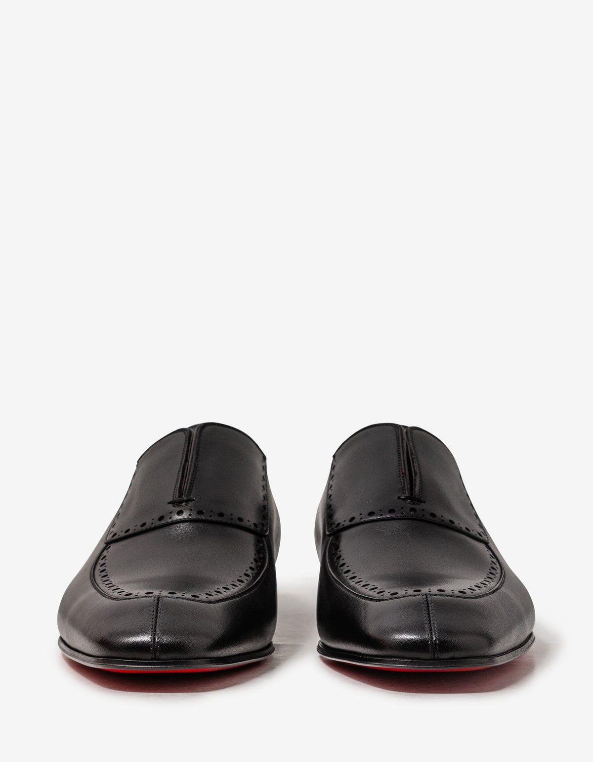 Christian Louboutin Black Lafitte On Oxford Shoes