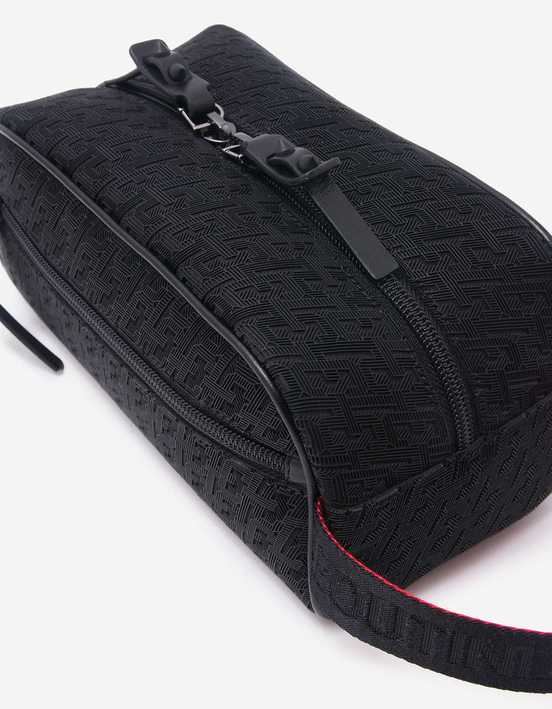 Christian Louboutin Blaster Alligator Embossed Leather Travel Case