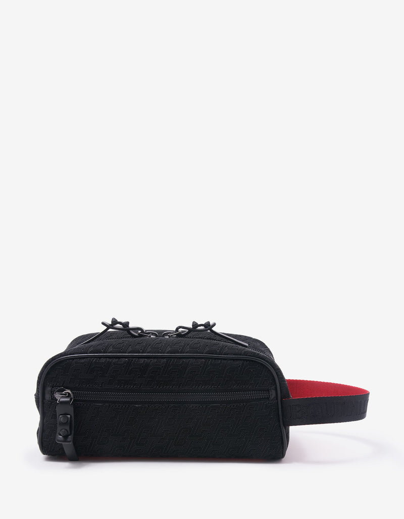 Christian Louboutin Blaster Alligator Embossed Leather Travel Case