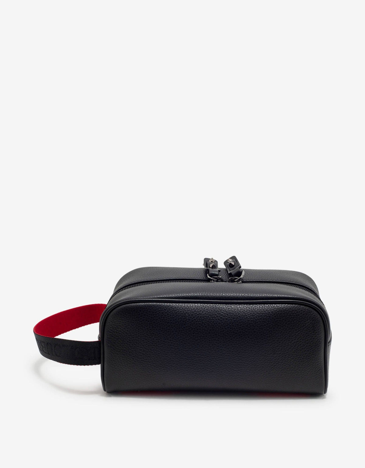 Christian Louboutin - Blaster Black Grain Leather Travel Case -