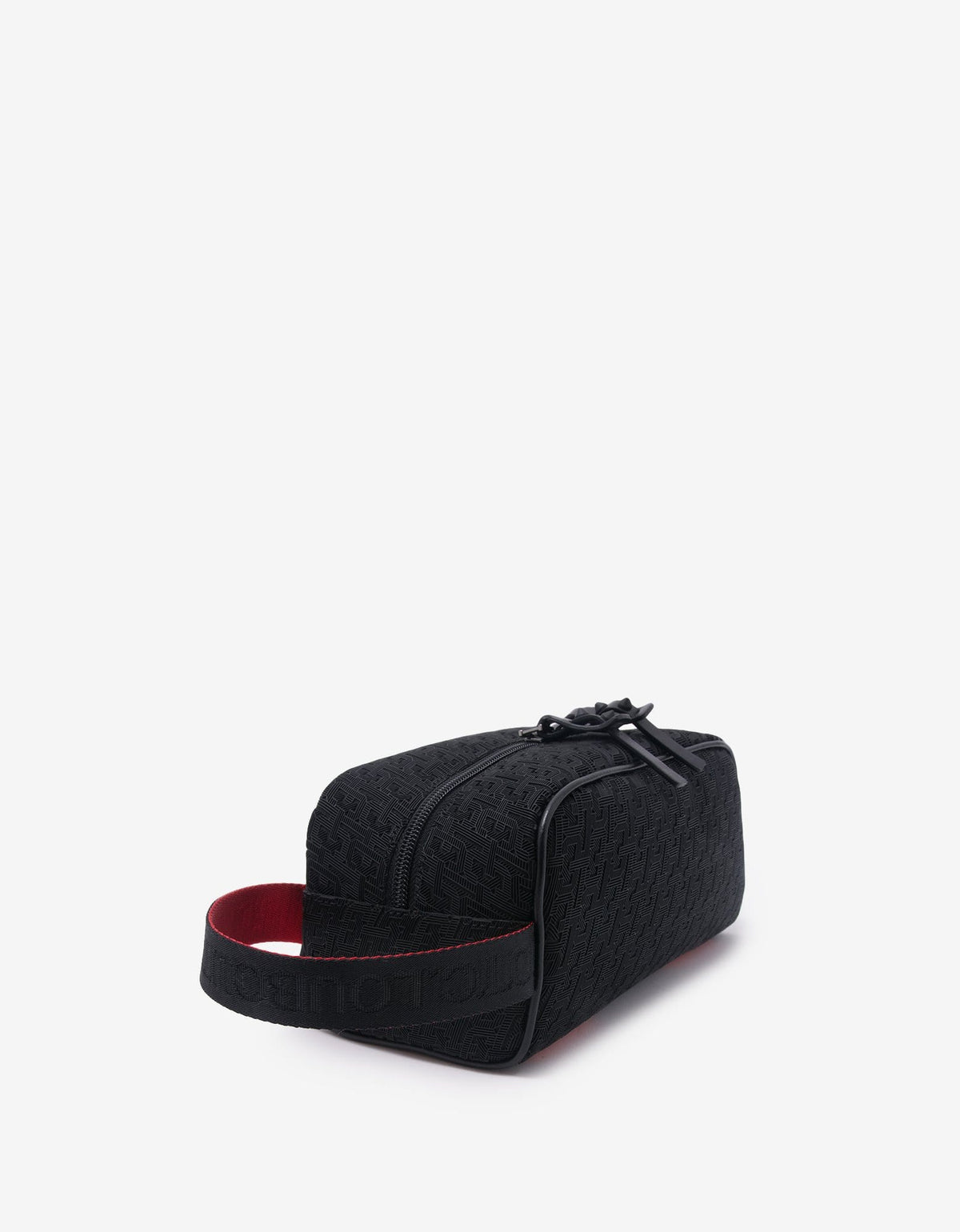 Christian Louboutin Blaster CL Logo Jacquard Travel Case