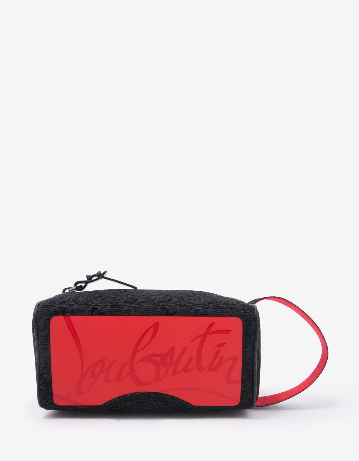 Christian Louboutin Blaster CL Logo Jacquard Travel Case