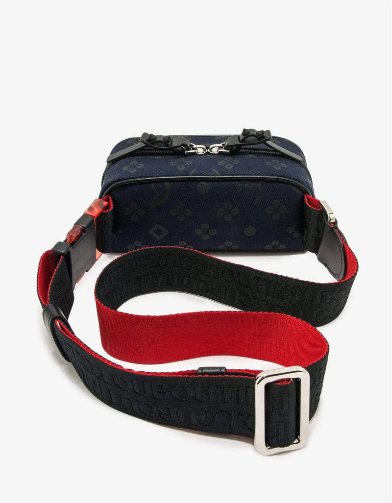 Christian Louboutin - Blaster Crossbody Navy Blue Loubinthesky Bag -