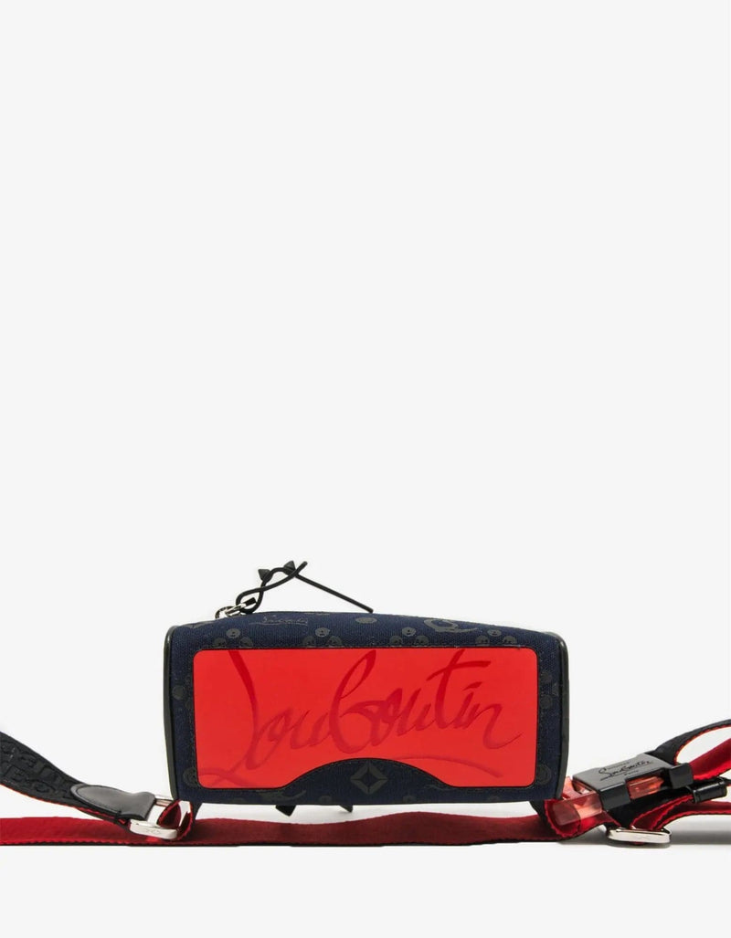 Christian Louboutin - Blaster Crossbody Navy Blue Loubinthesky Bag -