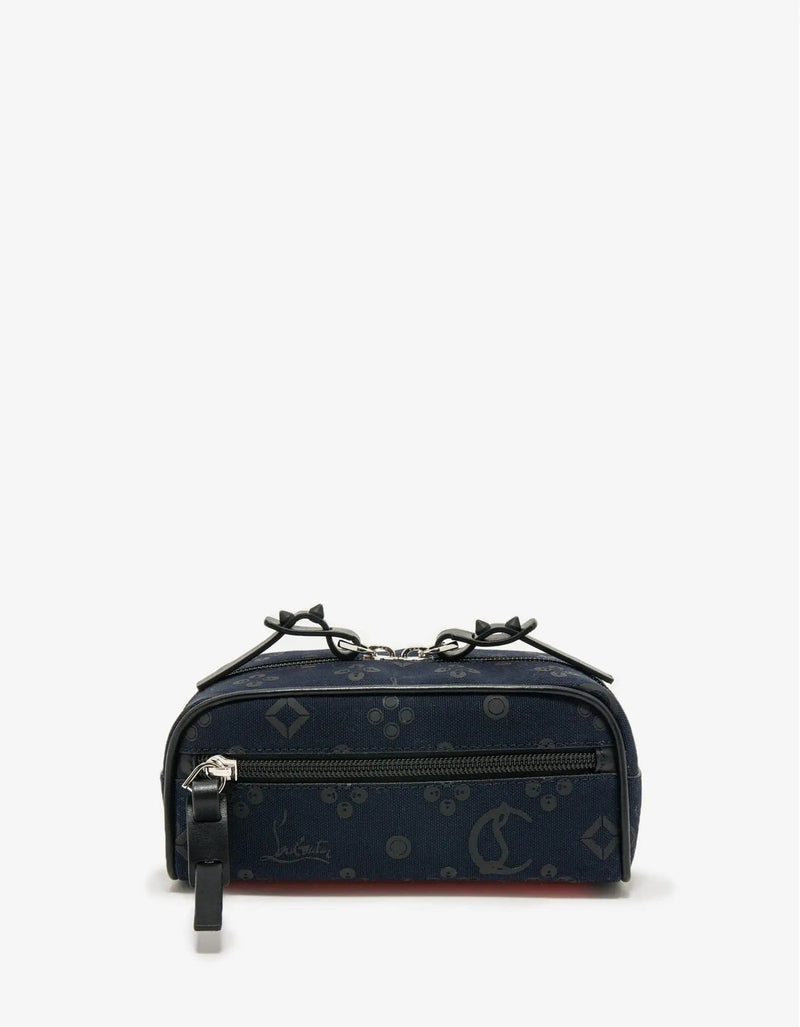 Christian Louboutin Blaster Crossbody Navy Blue Loubinthesky Bag -