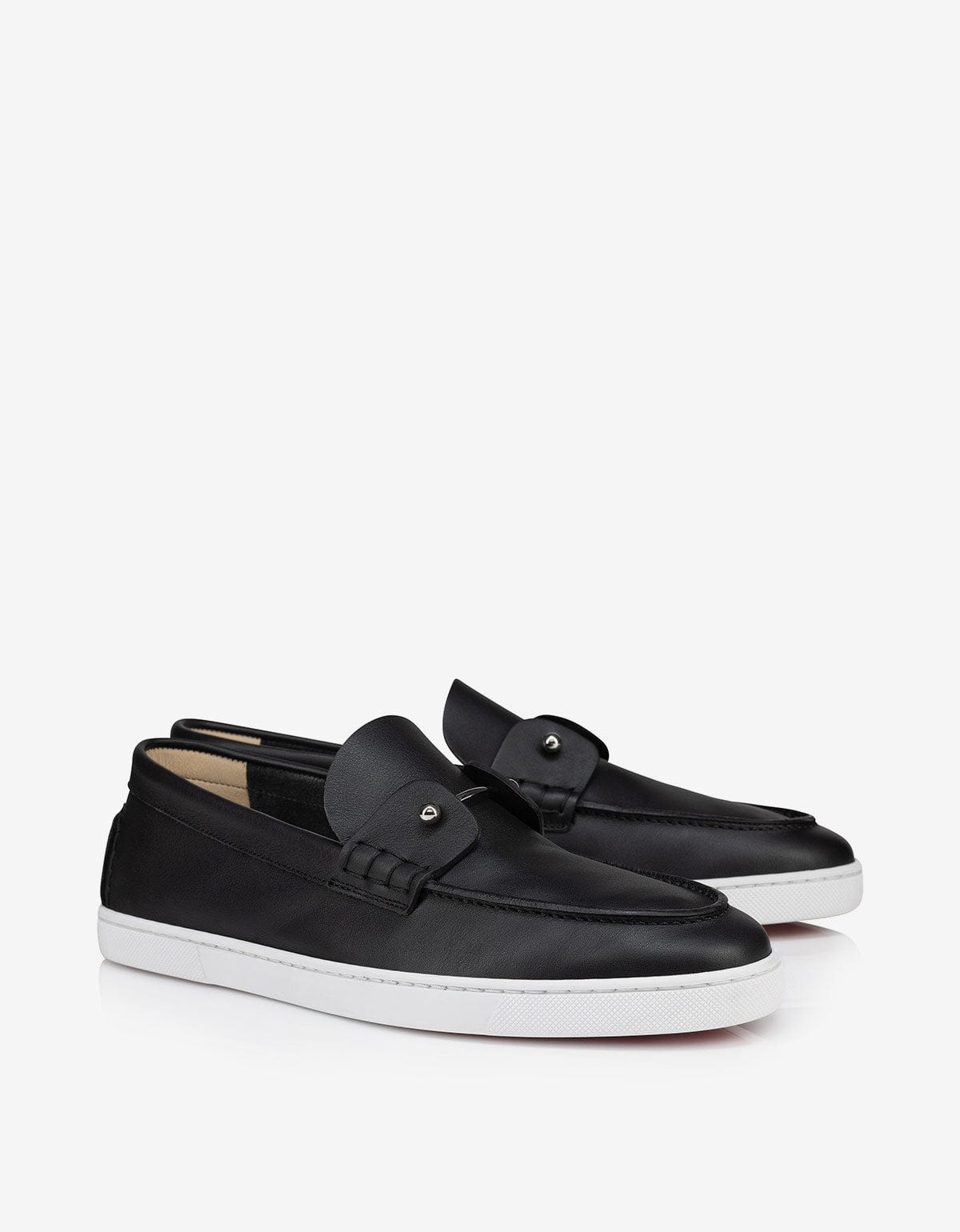 Christian Louboutin Chambeliboat Black Boat Shoes