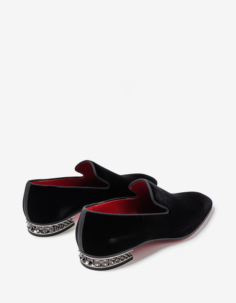 Christian Louboutin Christian Louboutin Dandyrocks Black Velvet Loafer