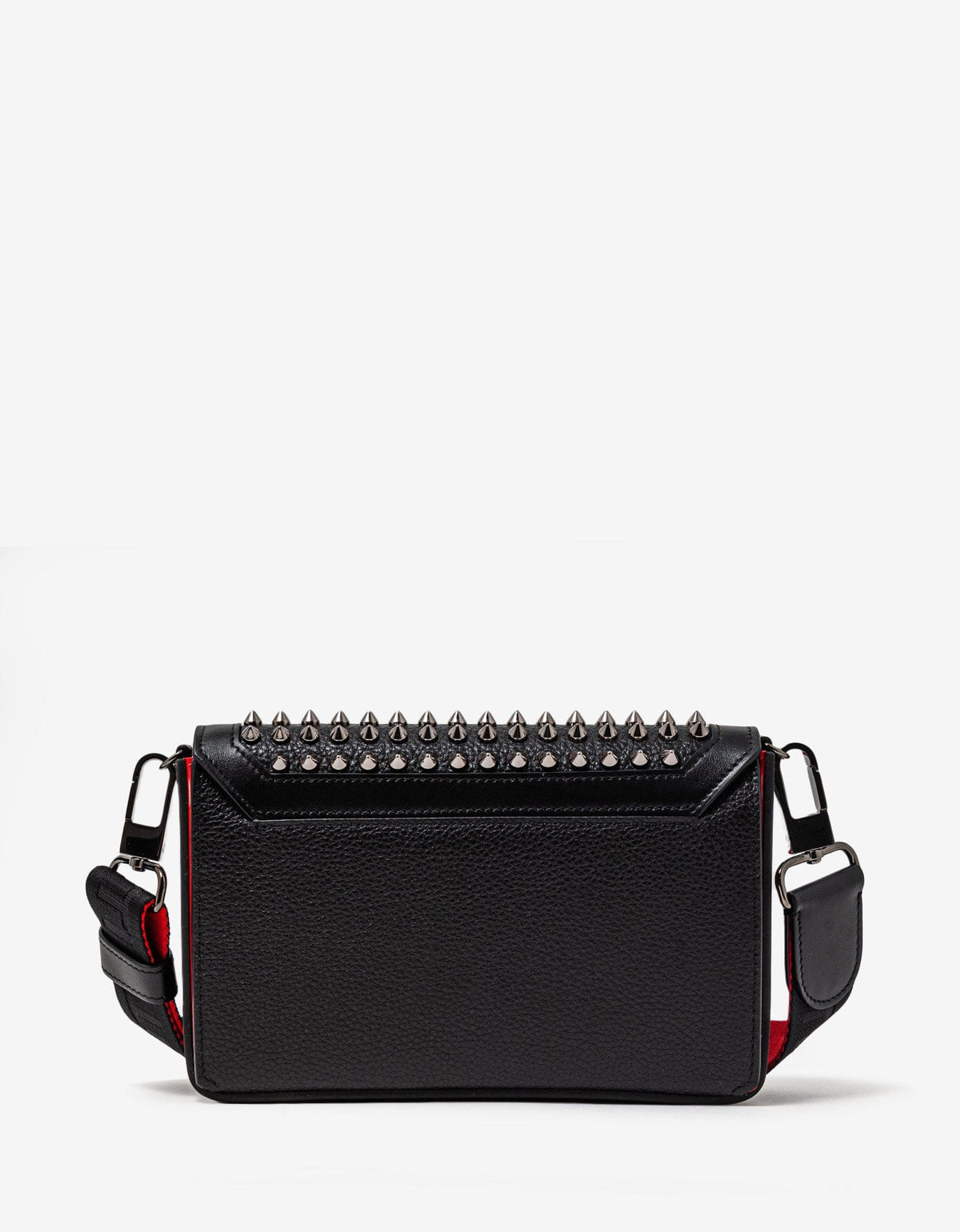 Christian Louboutin Explorafunk Black Strap Wallet -