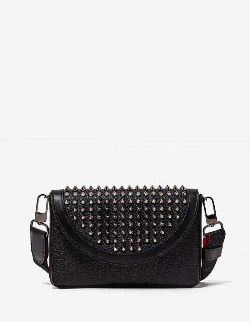 Christian Louboutin Explorafunk Black Strap Wallet -