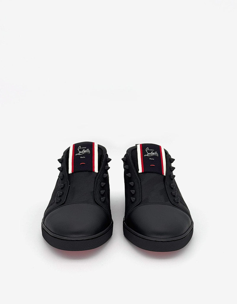 Christian Louboutin F.A.V Fique A Vontade Germoetric Black Trainers