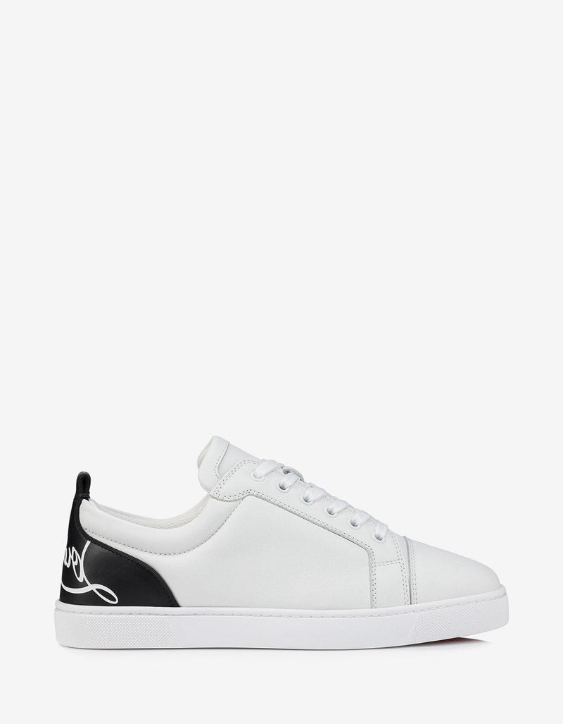 Christian Louboutin Fun Louis Junior White Trainers -