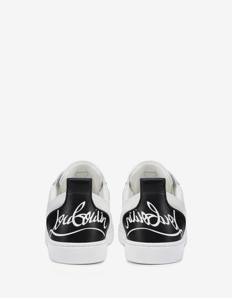 Christian Louboutin Fun Louis Junior White Trainers -