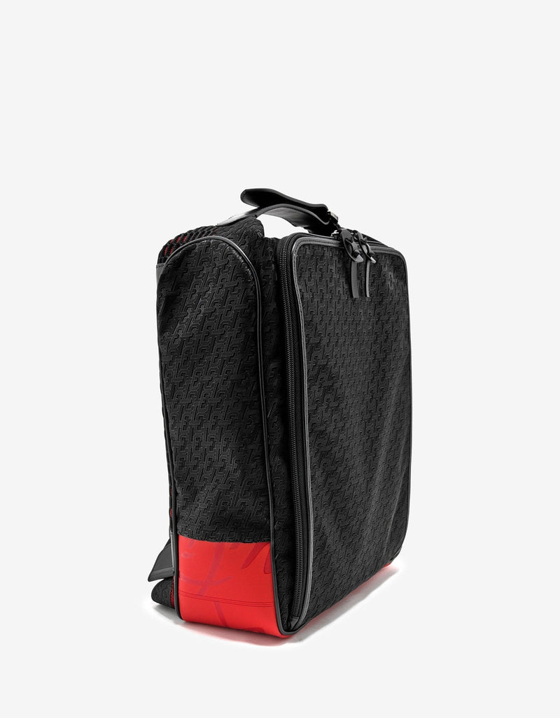 Christian Louboutin Hop'N Zip Black CL Logo Backpack