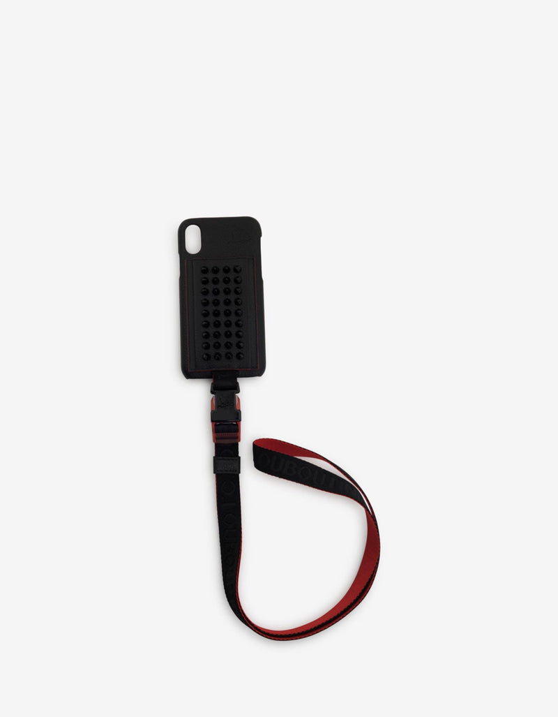 Christian Louboutin Loubiphone Kios iPhone X/XS Case with Strap