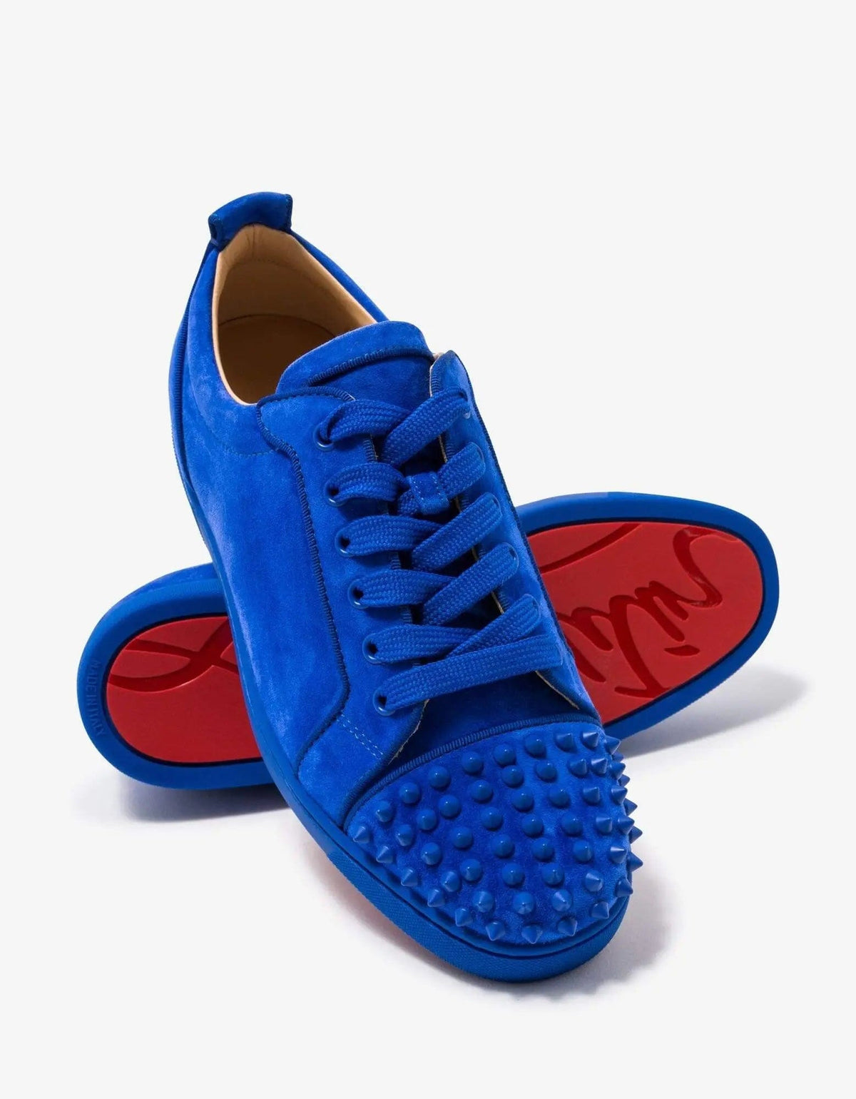 All blue christian louboutin best sale