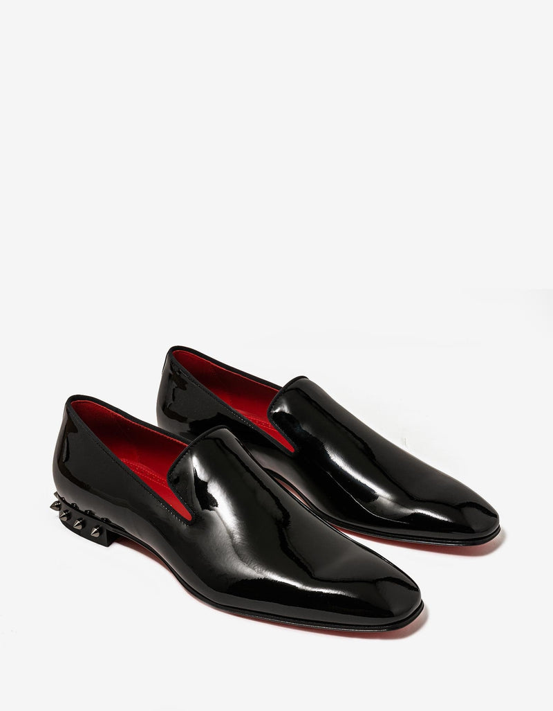 Christian Louboutin - Marquees Black Patent Shoes -