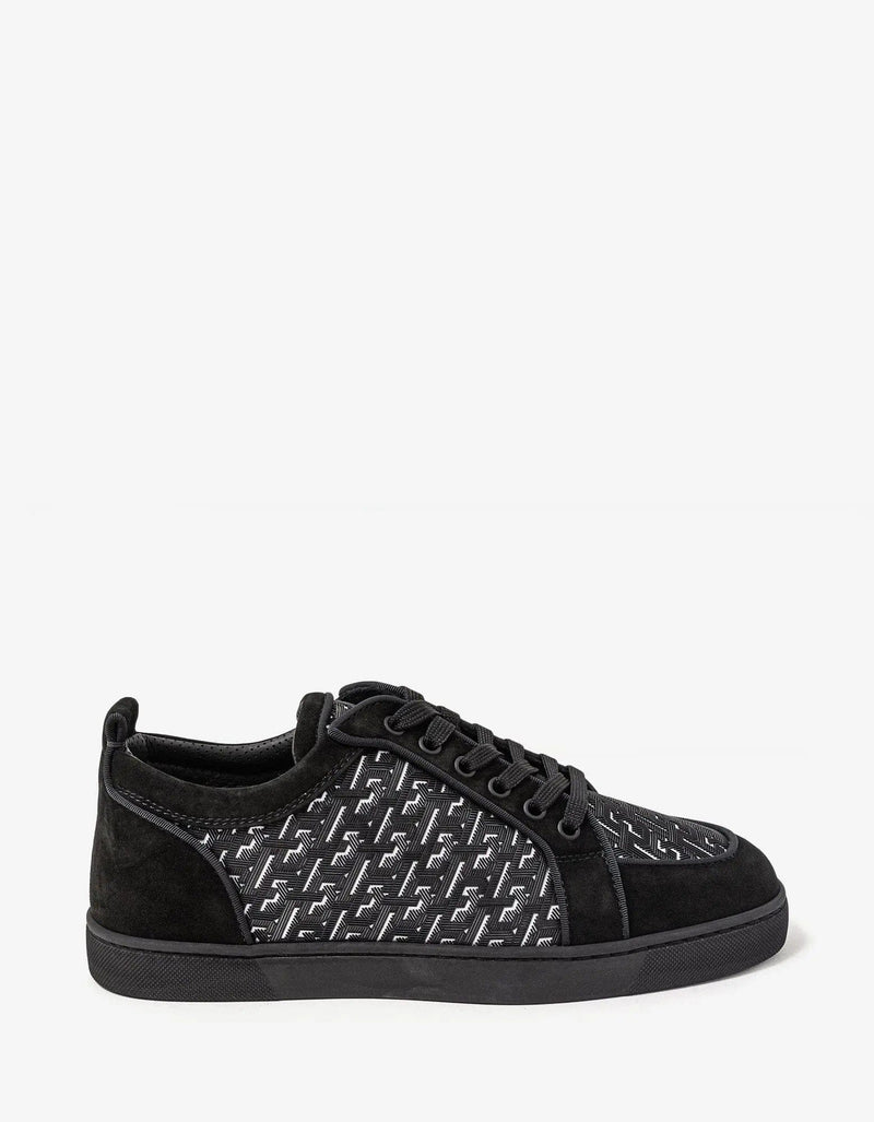 Christian Louboutin - Rantulow Black Techno CL Trainers -