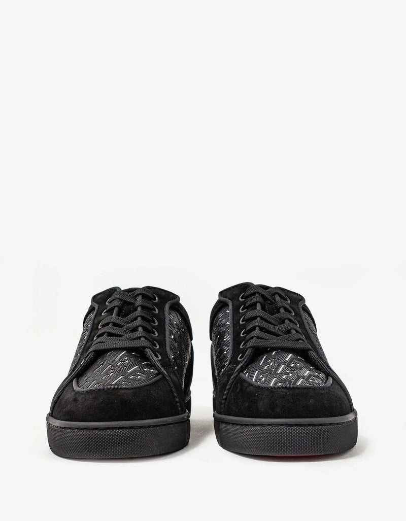 Christian Louboutin - Rantulow Black Techno CL Trainers -