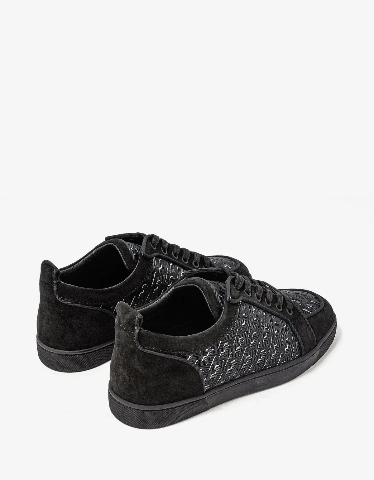 Christian Louboutin - Rantulow Black Techno CL Trainers -