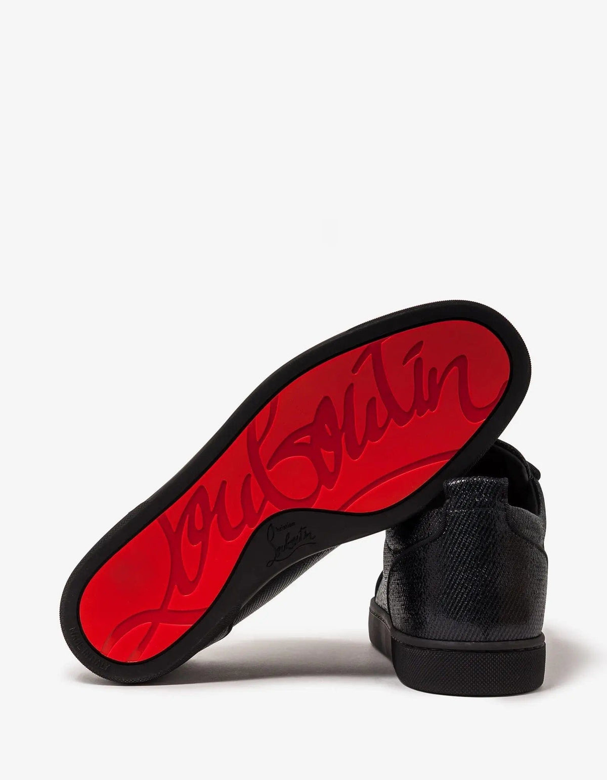 Christian Louboutin Rantulow Grosgrain Trim Jacquard Trainers