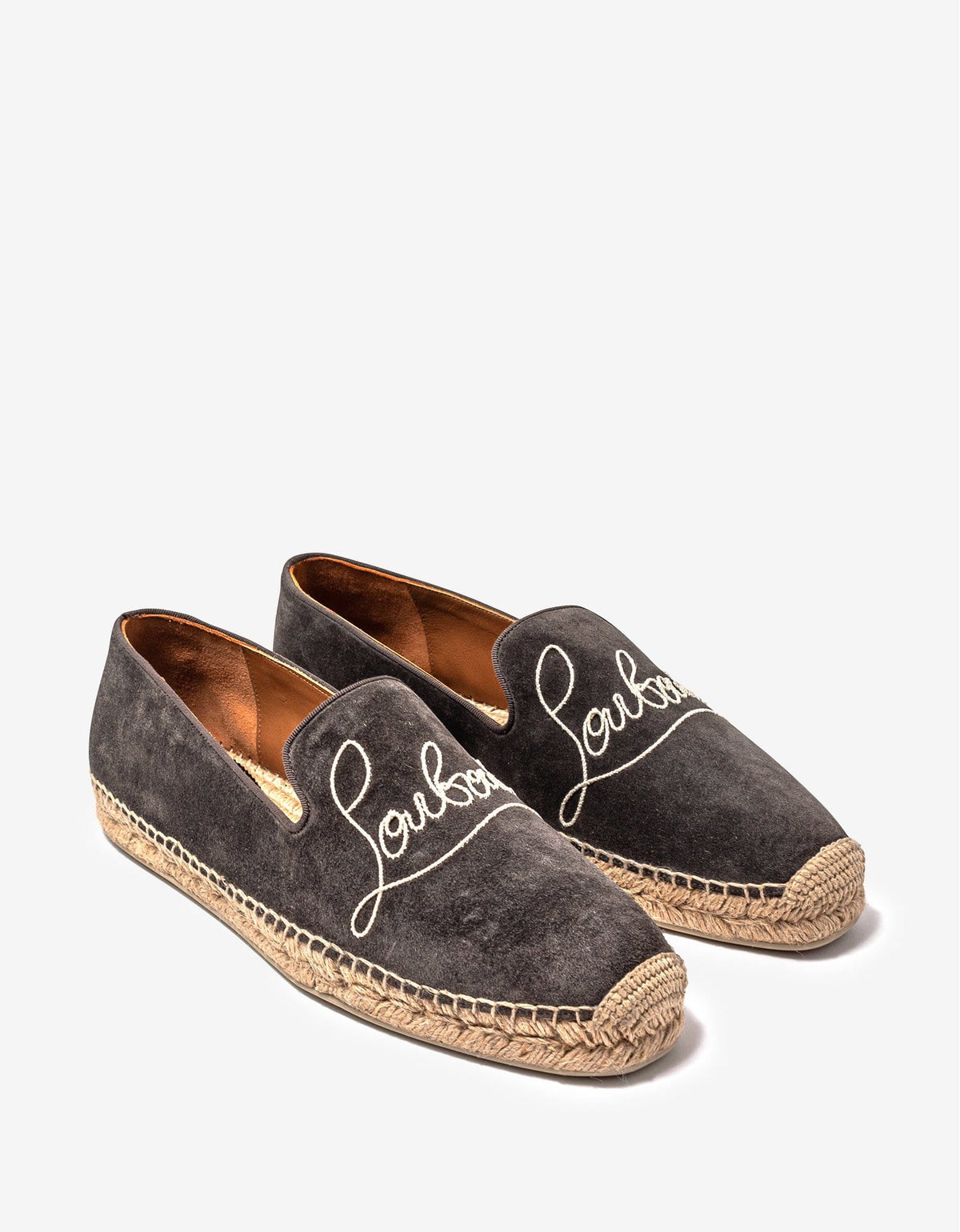 Christian Louboutin Top Nanou Ombre Grey Espadrilles