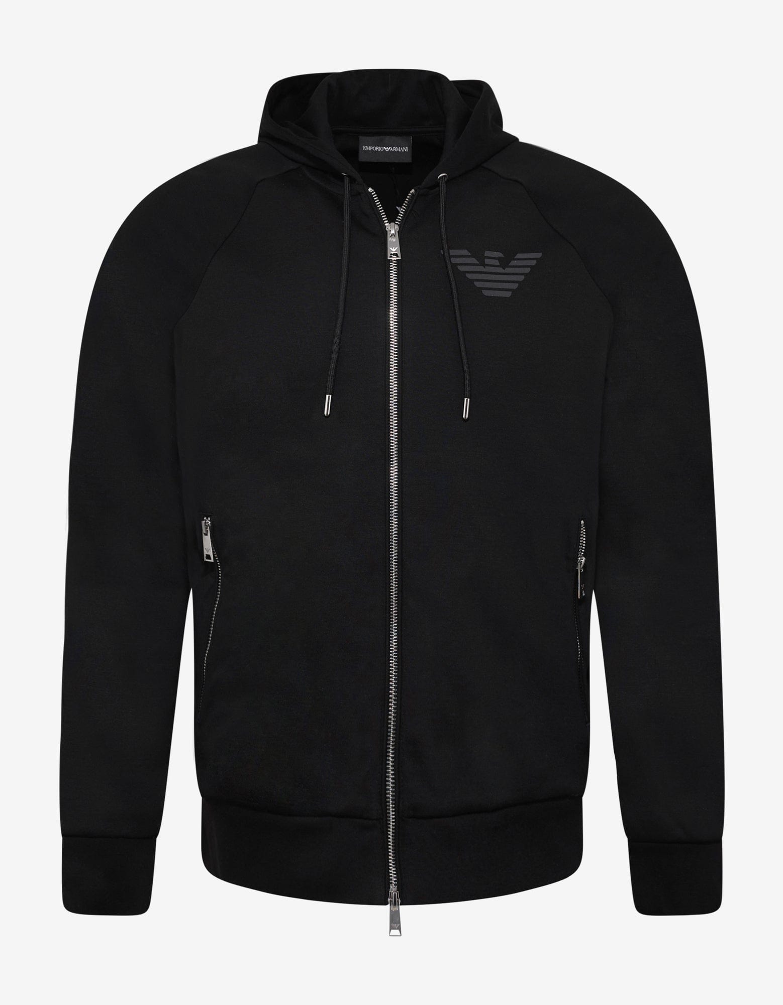 Ea7 zip up hoodie hotsell